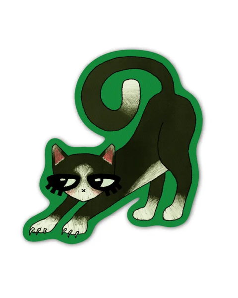 Rags AF - Tuxedo Cat! Sticker