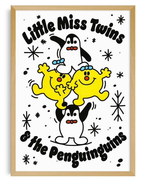 KIBLIND Atelier - Little Miss Twins - A3 Poster