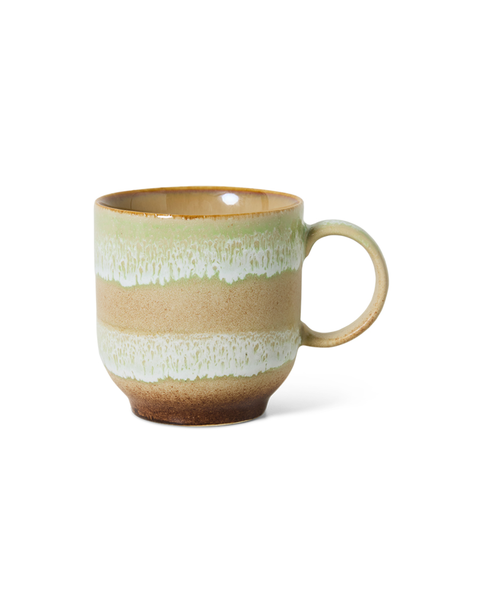 HK Living 70s Ceramics - Café Mug - Umber