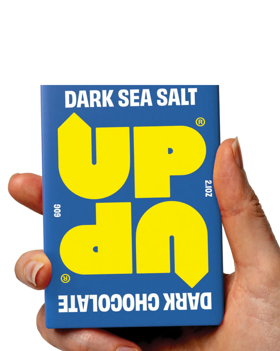 UP-UP Chocolate - Up-Up Dark Chocolate Sea Salt Bar 60g