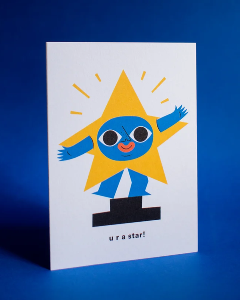 Samantha Curcio - Greeting Card - You're a star!