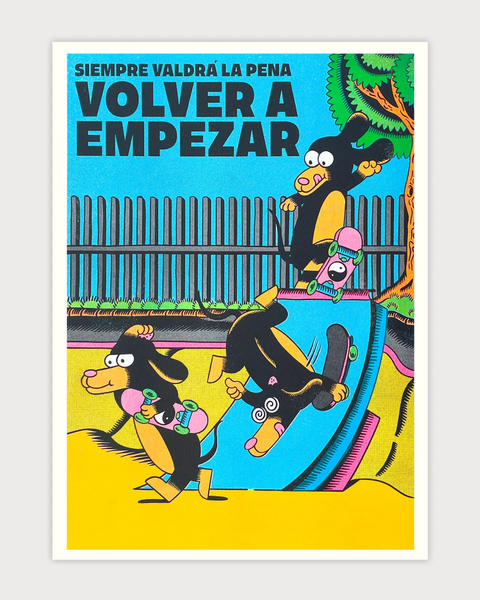 Jumbo Press - Volver a Empezar A3 Print
