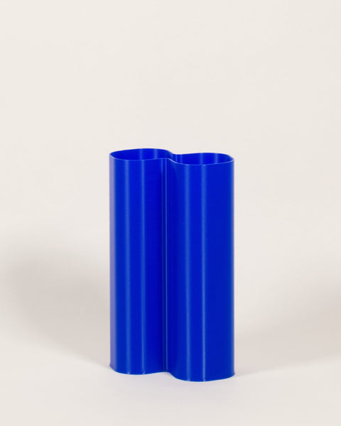 Warren & Laetitia - Alvaro Vase - Small - Bright Blue