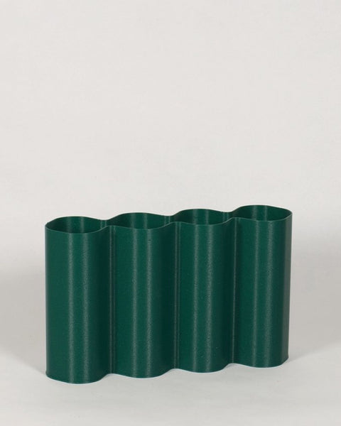 Warren & Laetitia - Alvaro Vase - Medium - Forest Green