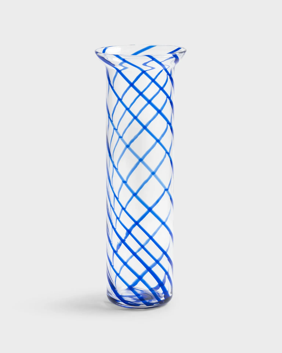 &klevering - Vase - Yogu Spiral Blue