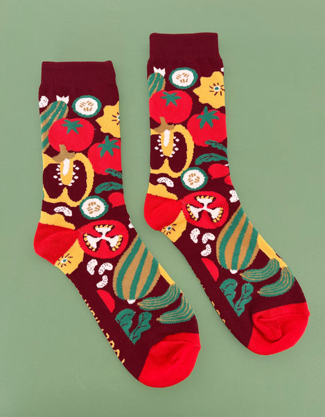 Togetherness - Veggie Medley Socks