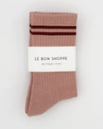 Le Bon Shoppe - Boyfriend Socks - Vintage Pink