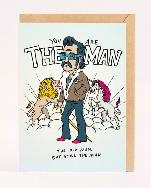 Wally Paper Co Cards - The Man