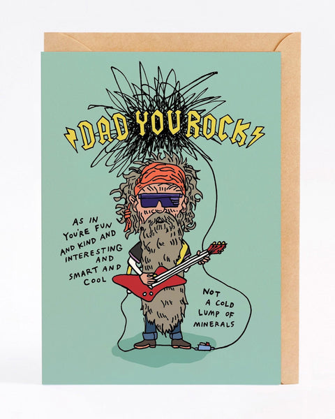 Wally Paper Co Cards - Rockin' Dad