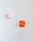 Warren & Laetitia - Amy Coat Hooks - Rose / Orange (set of 2)