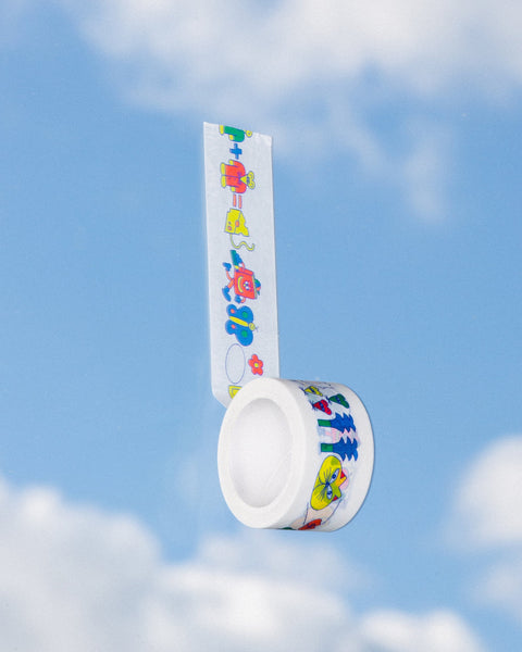Jumbo Press - Washi Tape - Erika Horiuchi (White)