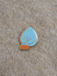 Natamori - Water Drop - Enamel Pin
