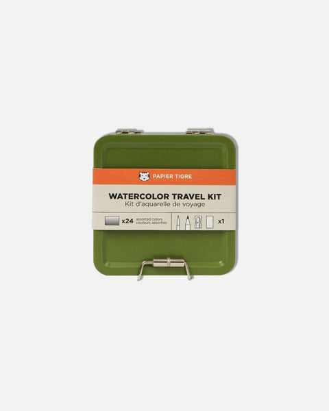 Papier Tigre - Watercolour Travel Kit - Green