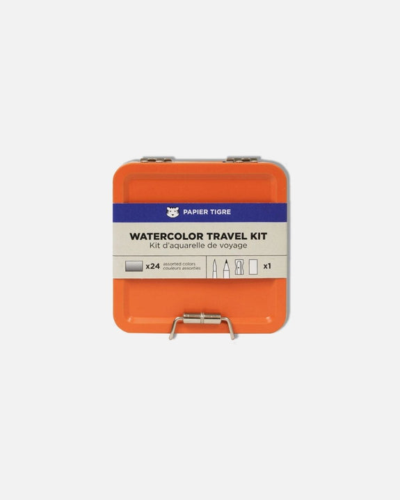 Papier Tigre - Watercolour Travel Kit - Orange