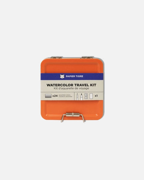 Papier Tigre - Watercolour Travel Kit - Orange