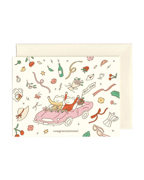 foonie - Wedding Card - Just Married