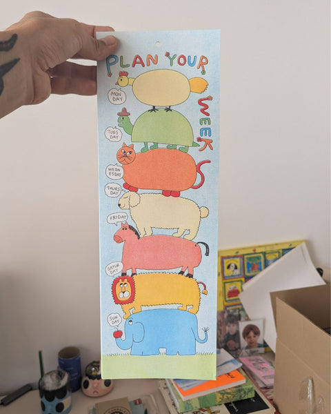Jumbo Press - Plan Your Week Jumbo Planner