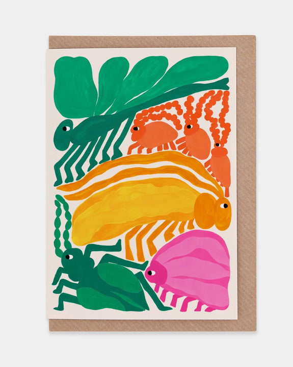 Evermade - Insects Greeting Card