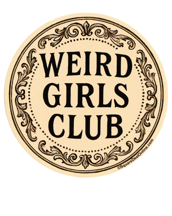 Weird Girls Club Sticker