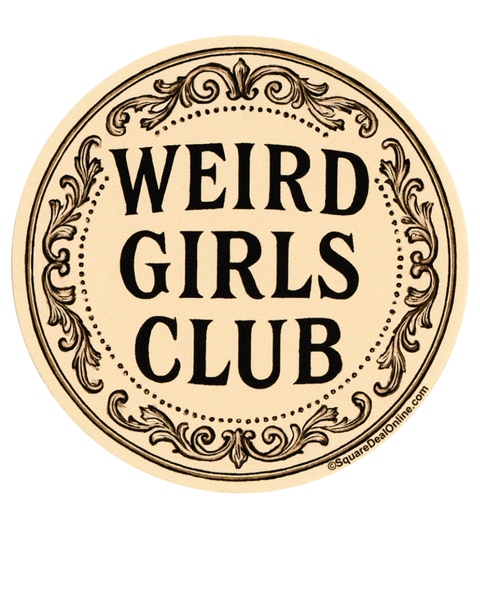 Weird Girls Club Sticker
