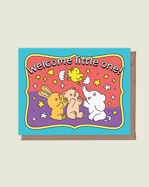 Épée Lapin Studio - Welcome Little One Greeting Card