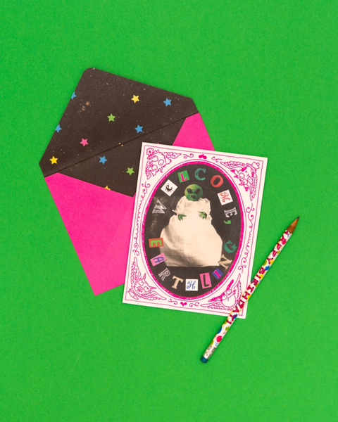 Gentle Thrills - Welcome Earthling Card
