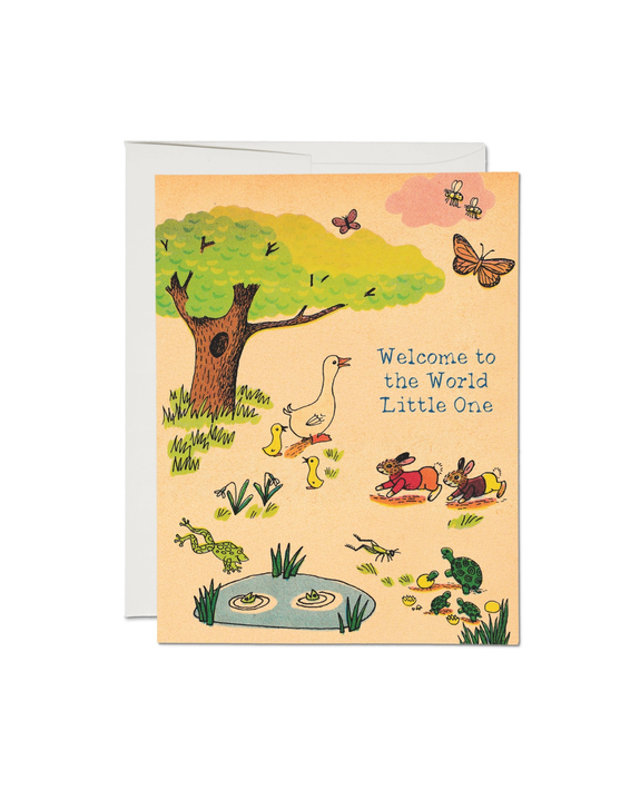 Red Cap Cards - Richard Scarry Whimsy Hollow Card