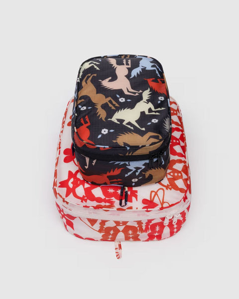 Baggu - Packing Cube Set - Western Cut-Outs