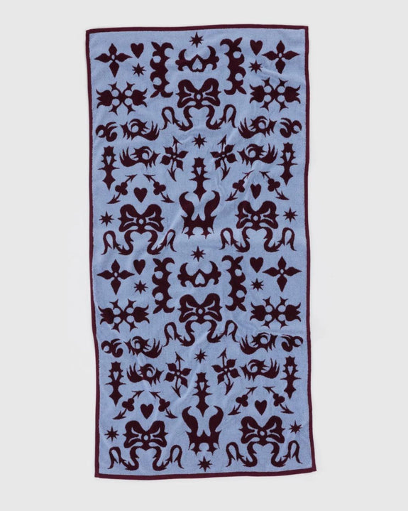Baggu - Bath Towel - Western Cut Outs