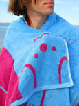Natali Koromoto - "Wet Dogs" Bath Towel