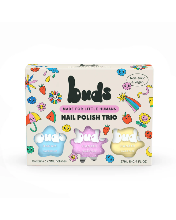 Hanami - Buds Kids Nail Polish Trio Pack - Whirl