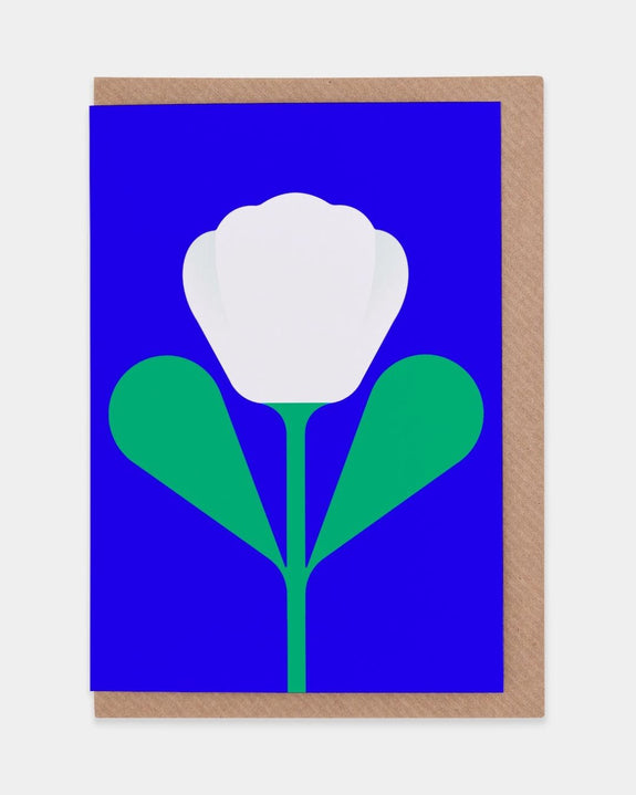 Evermade - White Tulip Greetings Card