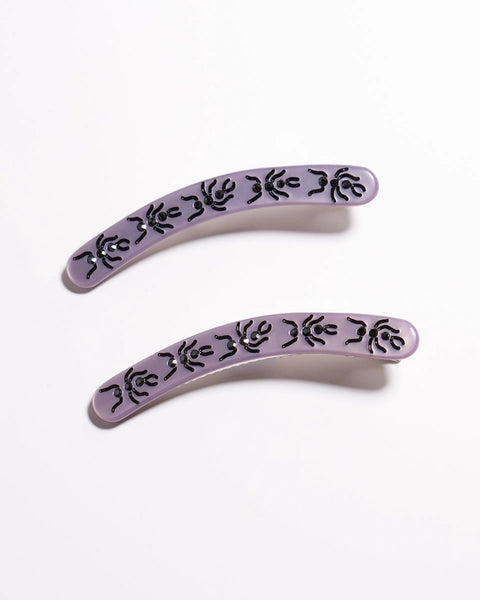Winona Irene - Alligator Hair Clip Set - Ants
