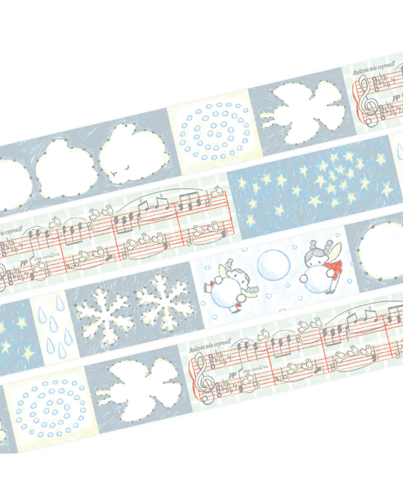 Rochelle Oh - 'Sounds Of Snow' Washi Tape