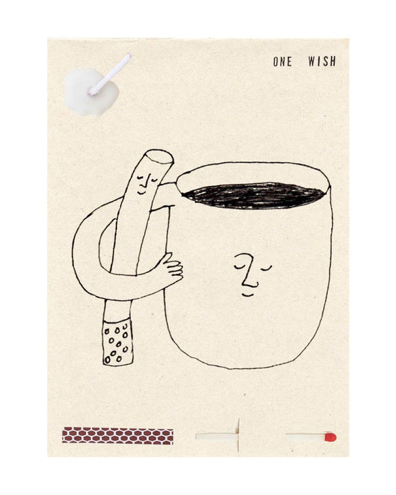 Wish Cards - One Wish Candle Card - Old Friends