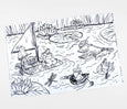 Little Witch Hazel Colouring Book by Phoebe Wahl