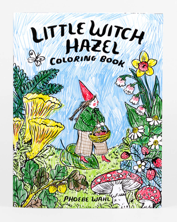 Little Witch Hazel Colouring Book by Phoebe Wahl