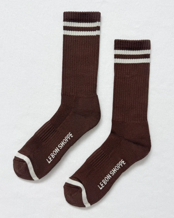 Le Bon Shoppe - Extended Boyfriend Socks - Wood