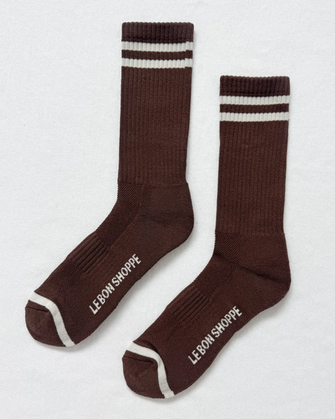 Le Bon Shoppe - Extended Boyfriend Socks - Wood