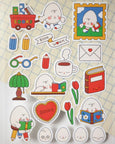 Natamori - Sticker Sheet - Bookworm