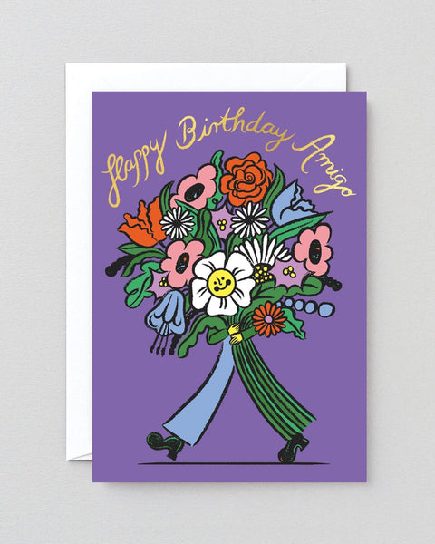 Wrap - Happy Birthday Amigo Card