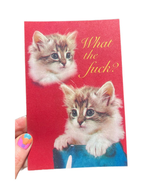 Astral Weekend - What The F? Postcard