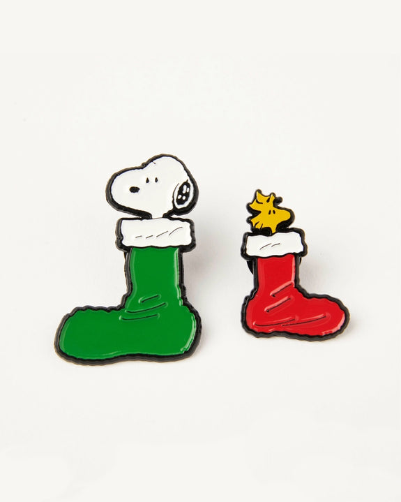 Peanuts Pin - Stockings Set of 2