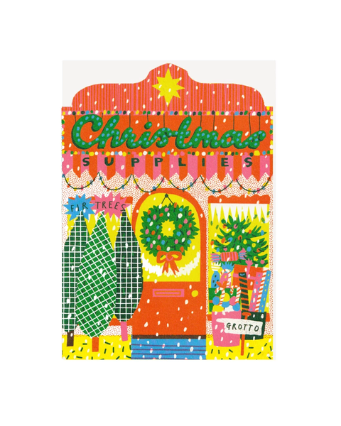 The Printed Peanut - Christmas Shop Card