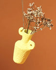 Wrap - Kline Mini Vase Hanging Ornament - Yellow
