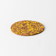 Yod and Co - Speckled Round Cork Coasters Set of 4 - Yellow