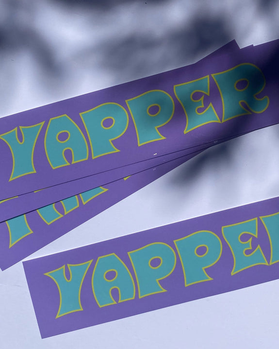 Carla Adams - Yapper Bumper Sticker