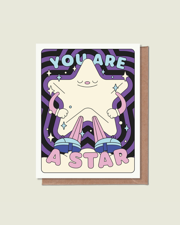 Épée Lapin Studio - You Are A Star Greeting Card