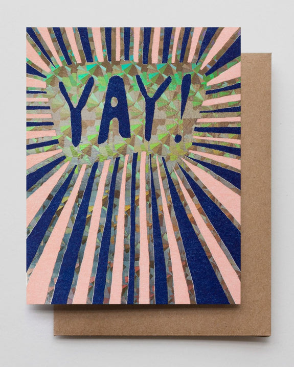 Hammerpress - Holographic Yay! Card