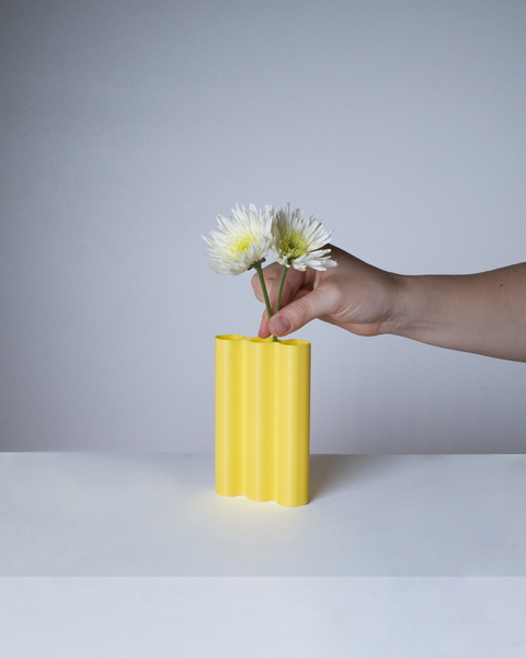 Warren & Laetitia - Alvaro L - Mini Vase - Yellow